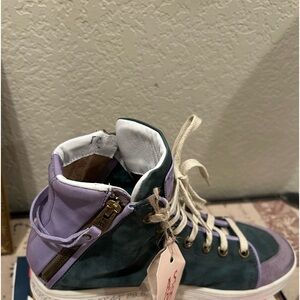 AS98 ADLER LILAC/TEAL SNEAKER HI